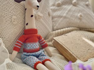 عروسک پارچه ای زرافه